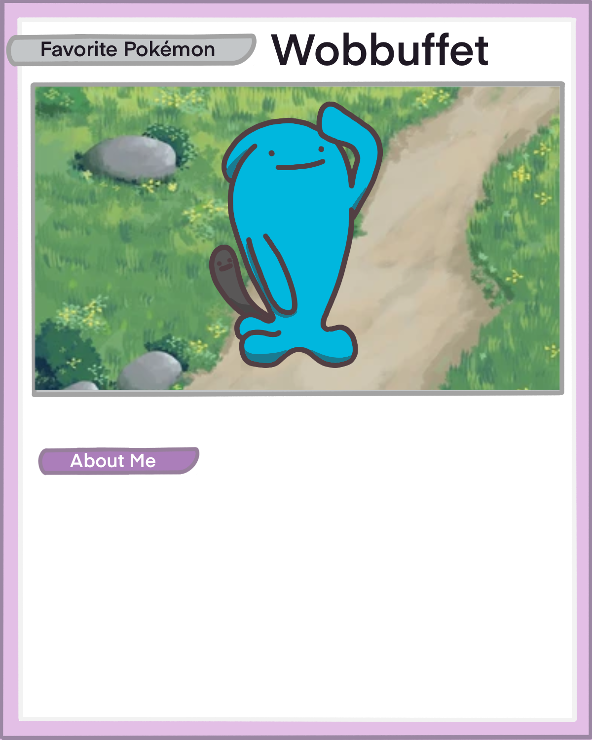 Favorite Pokémon: Wobbuffet